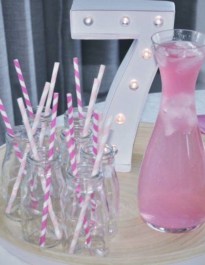 Mini Glass Milk Bottles